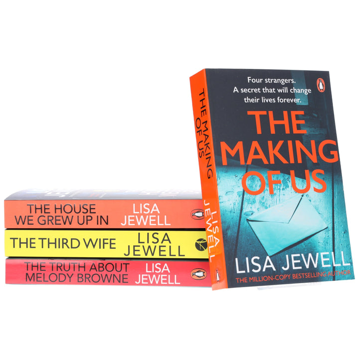 Lisa Jewell's The House We Grew Up In, The Truth About Melody Browne, The Third Wife & The Making of Us: 4 Books Set - Fiction - Paperback