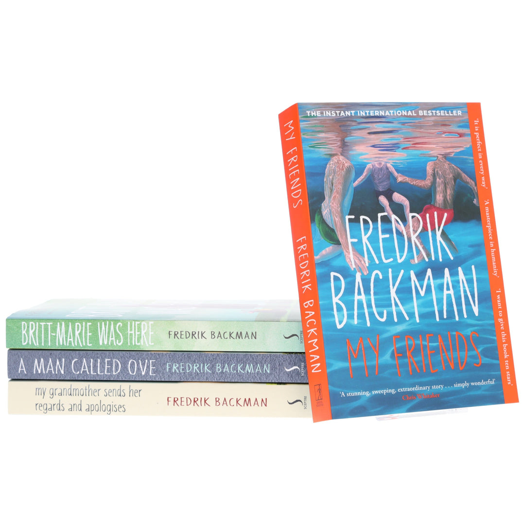 Fredrik Backman 4 Books Collection Set - Fiction - Paperback