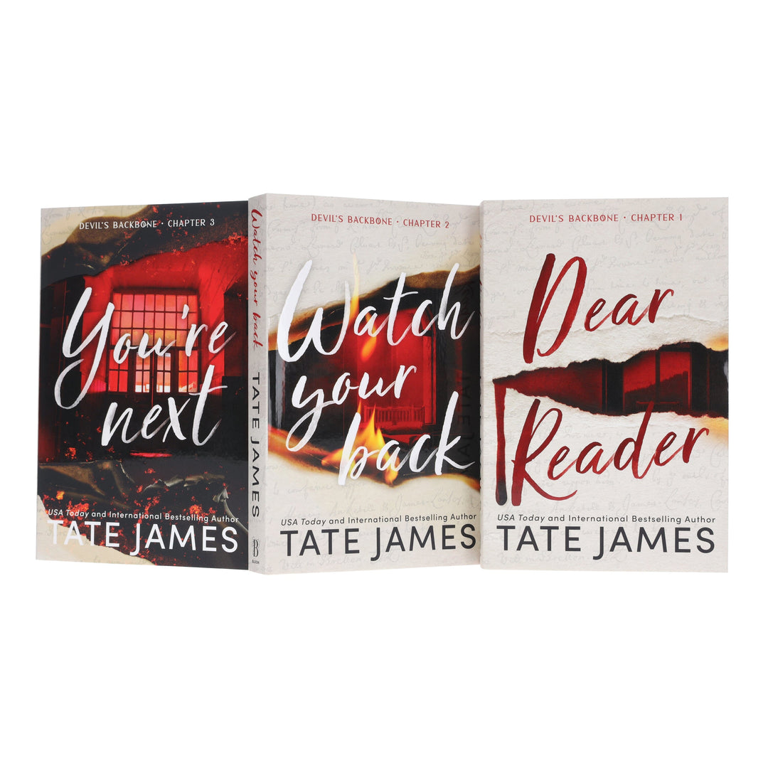 Devil's Backbone Series by Tate James 3 Books Collection Set - Fiction - Paperback