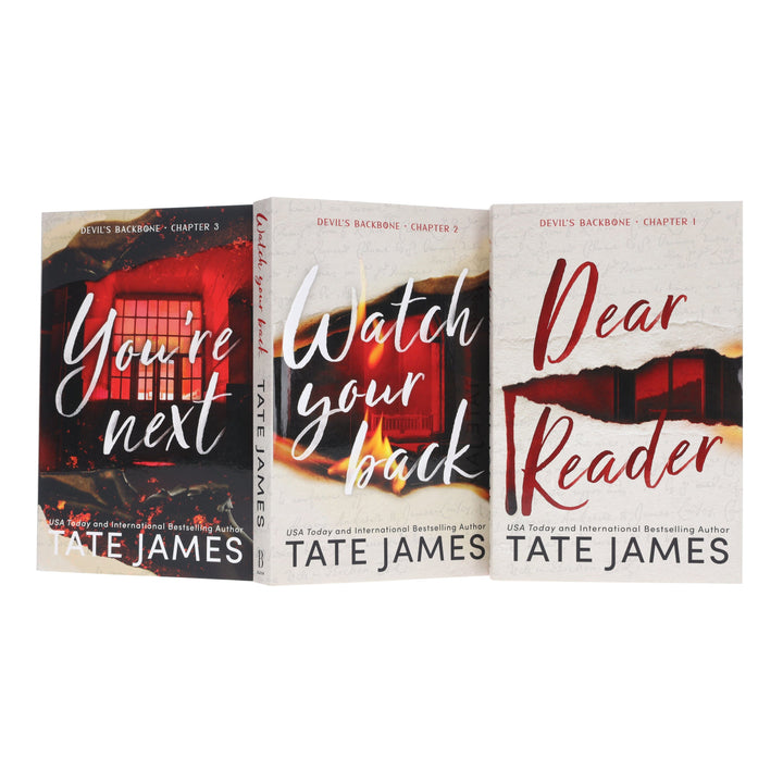 Devil's Backbone Series by Tate James 3 Books Collection Set - Fiction - Paperback