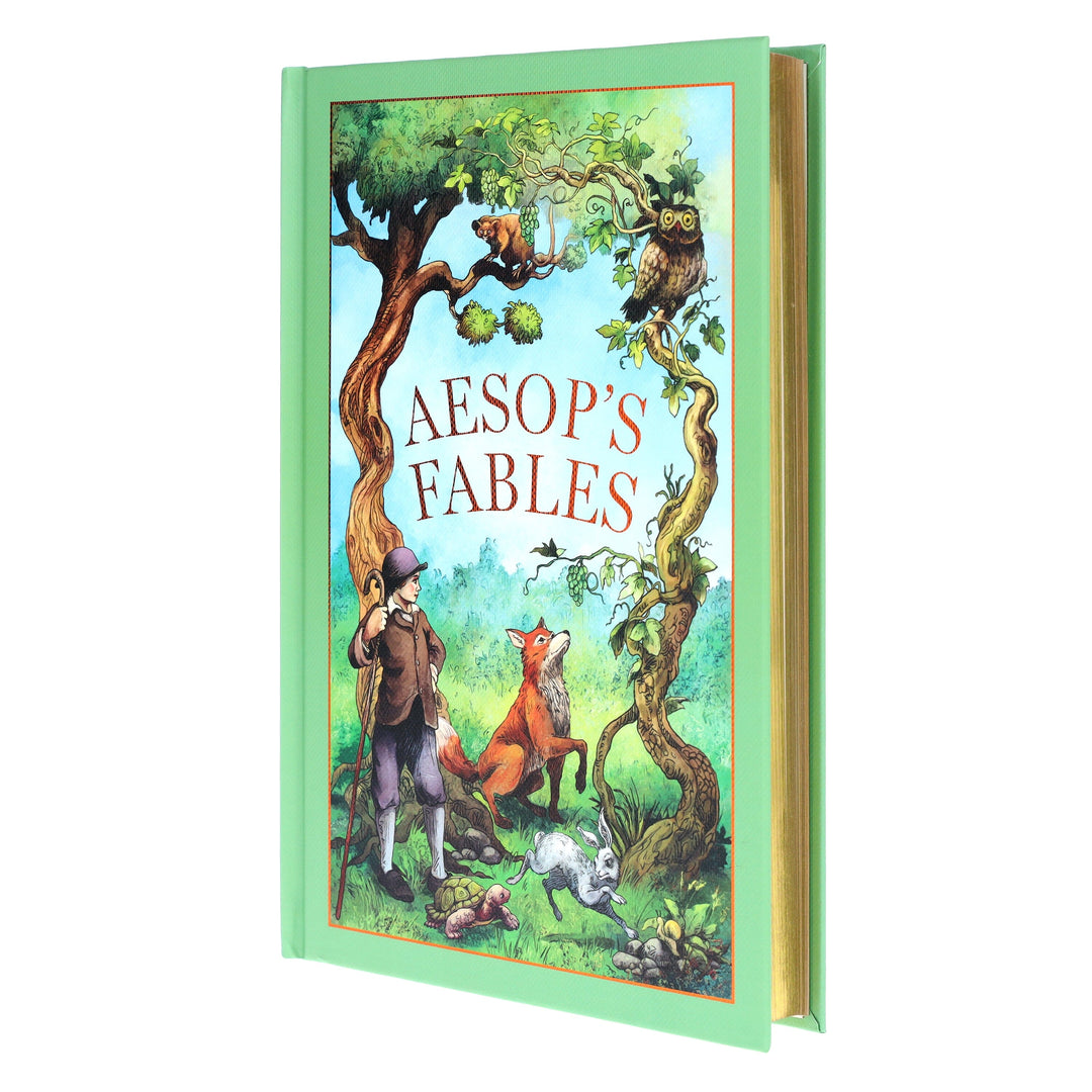 Aesop's Fables By Aesop - Ages 14+ - Leather Bound/Hardback