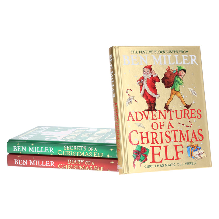 Christmas Elf Chronicles Series by Ben Miller 3 Books Collection Set - Ages 7+ - Hardback