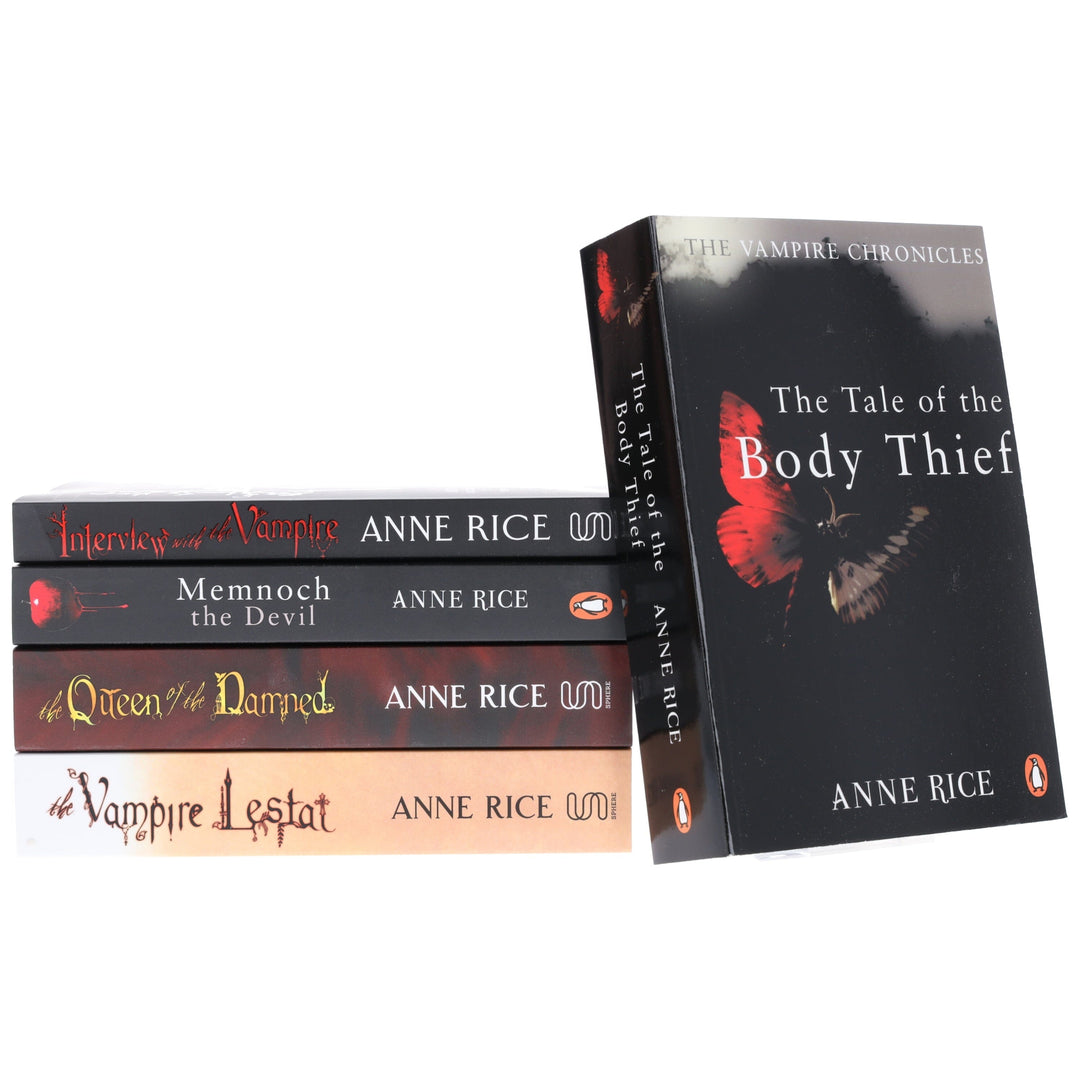 The Vampire Chronicles by Anne Rice: Book 1-5 Collection Set - Fiction - Paperback