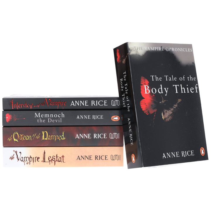 The Vampire Chronicles by Anne Rice: Book 1-5 Collection Set - Fiction - Paperback