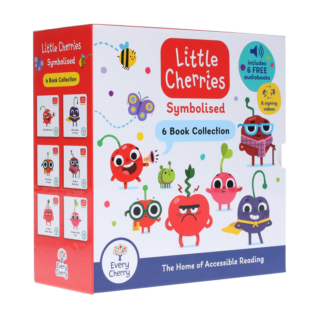 The Little Cherries Series illustrated 6 Books Collection Box Set (6 Free Audio Books Included) - Ages 5-7 - Paperback