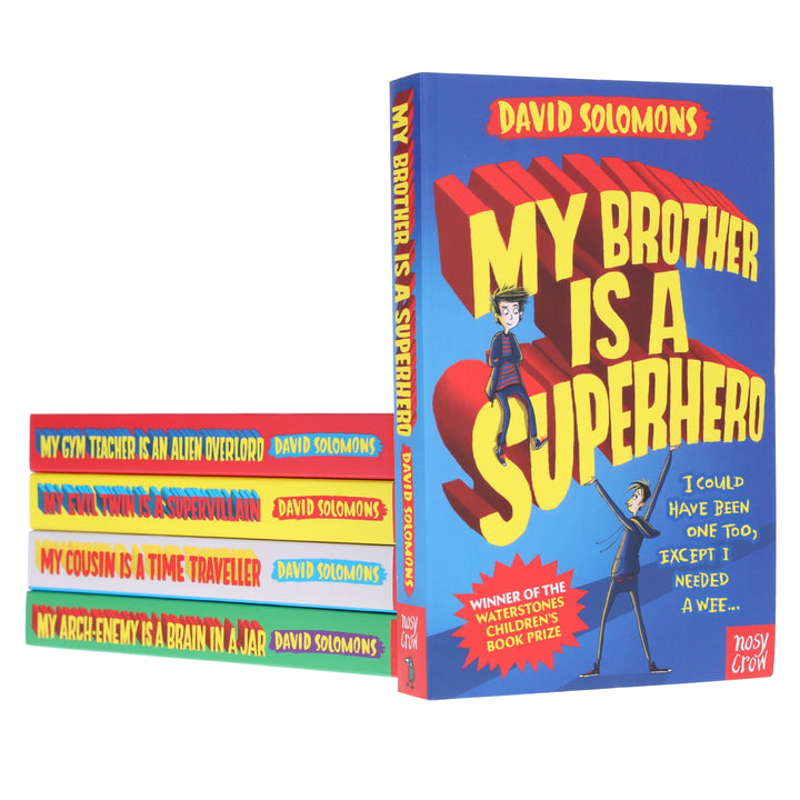 My Brother is a Superhero Series 5 Books Collection By David Solomons - Ages 9-14 - Paperback