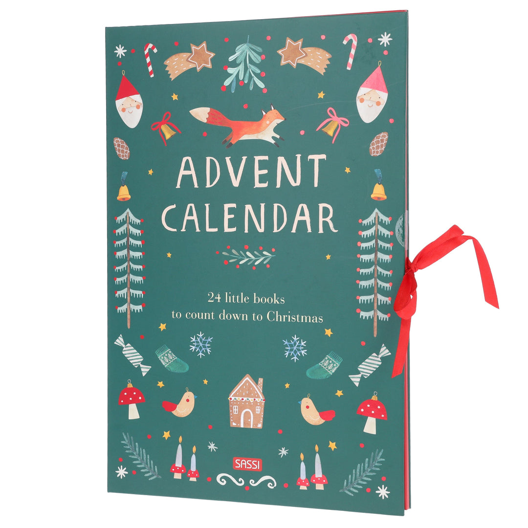 Advent Calendar by Alice Pasinetti 24 Little Books to Count down to Christmas - Ages 3+ - Hardback