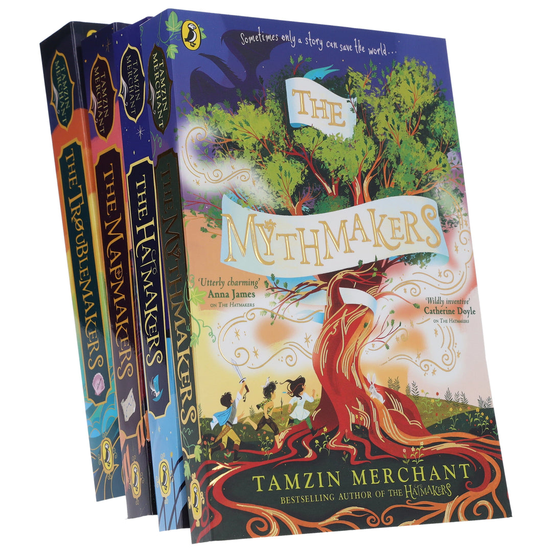 The Hatmakers Series by Tamzin Merchant 4 Books Collection Set - Ages 8-13 - Paperback