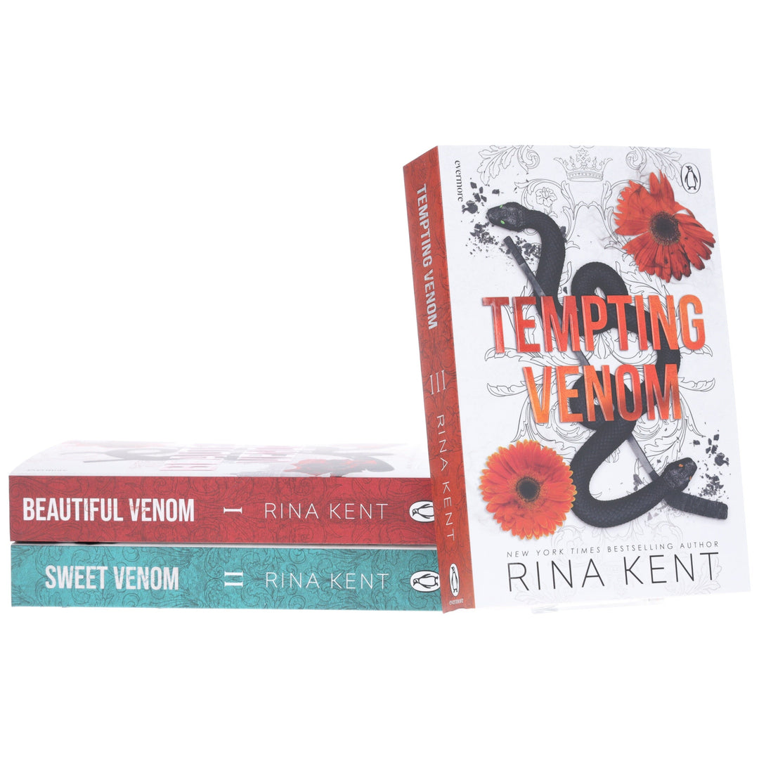 Vipers Series by Rina Kent 3 Books Collection Set - Dark Romance Fiction - Paperback