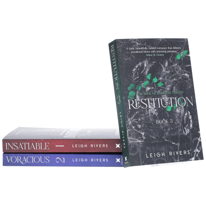 The Edge of Darkness Trilogy by Leigh Rivers 3 Books Collection Set - Fiction - Paperback