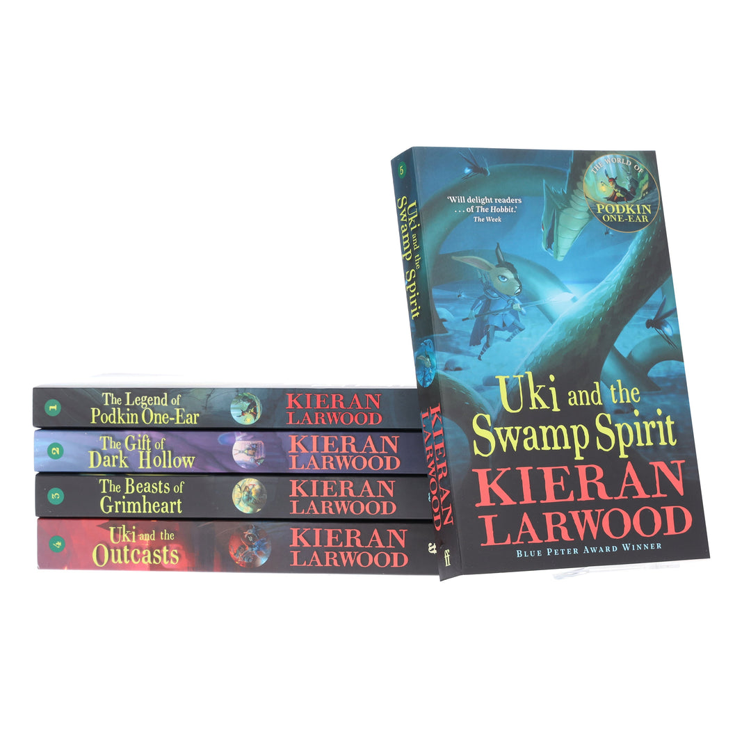 The World of Podkin One-Ear Series by Kieran Larwood 5 Books Collection Set - Ages 9-14 - Paperback
