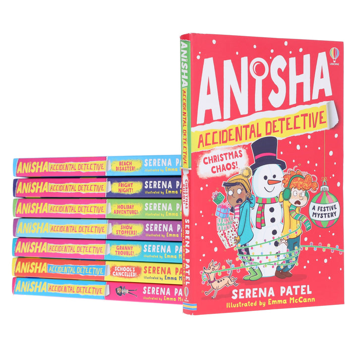 Anisha Accidental Detective Series By Serena Patel 8 Books Collection Set - Ages 7-11 - Paperback