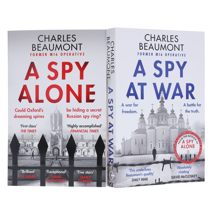 The Oxford Spy Ring Series by Charles Beaumont 2 Books Collection Set - Fiction - Paperback