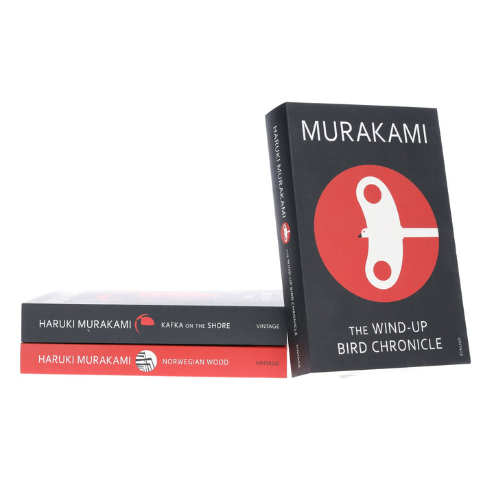 The Best of Murakami Collection by Haruki Murakami 3 Books Set - Fiction - Paperback (Vintage Books)
