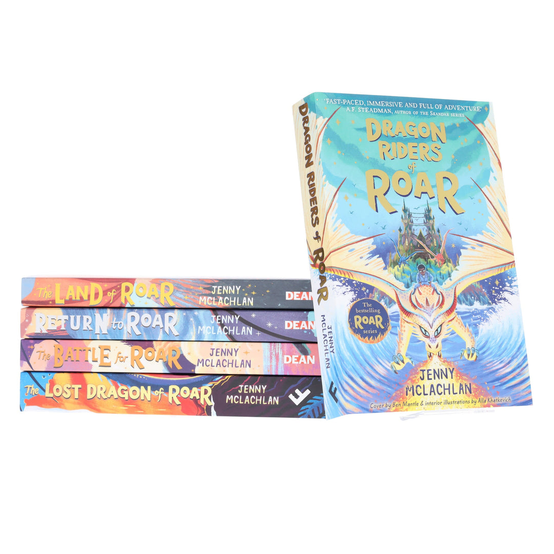 The Land of Roar Series by Jenny McLachlan 5 Books Collection Set - Ages 9-14 - Paperback