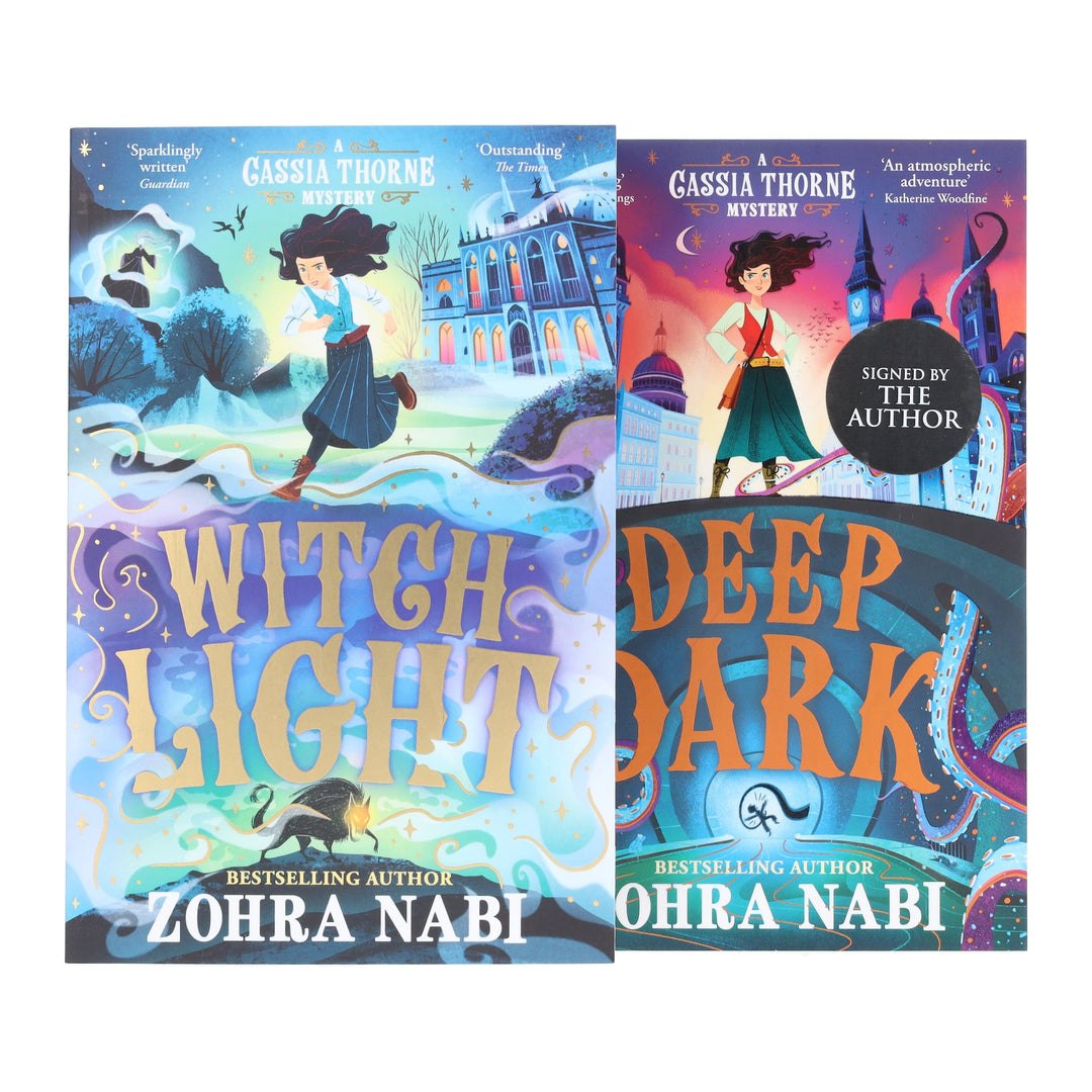 A Cassia Thorne Mysteries by Zohra Nabi 2 Books Collection Set - Ages 9+ - Paperback