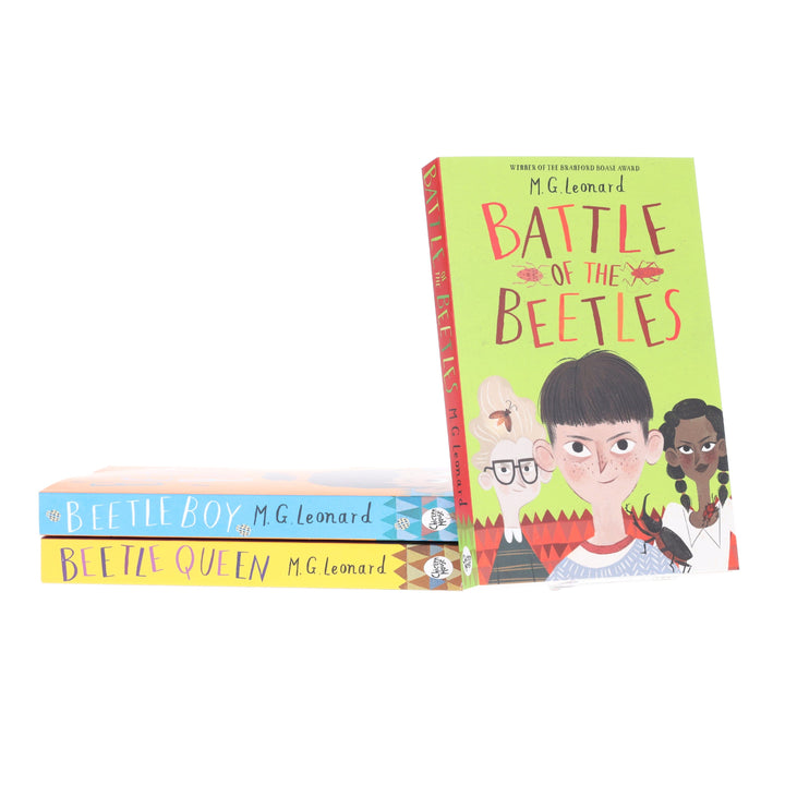 Beetle Boy Series by M.G. Leonard 3 Books Collection Set - Ages 9+ - Paperback