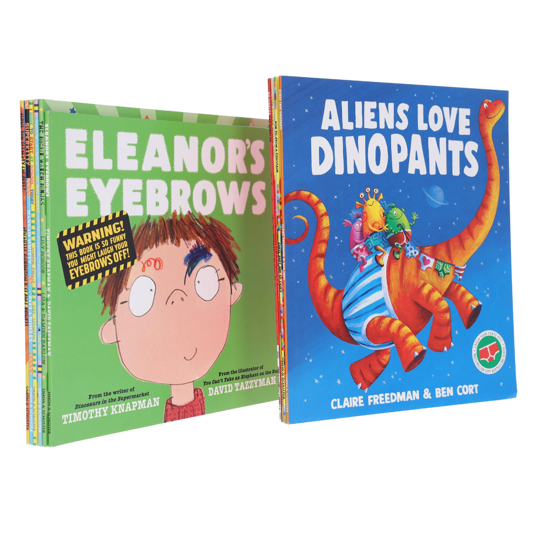 Humorous Children's Picture Books Collection Illustrated 10 Books Set - Ages 3+ - Paperback