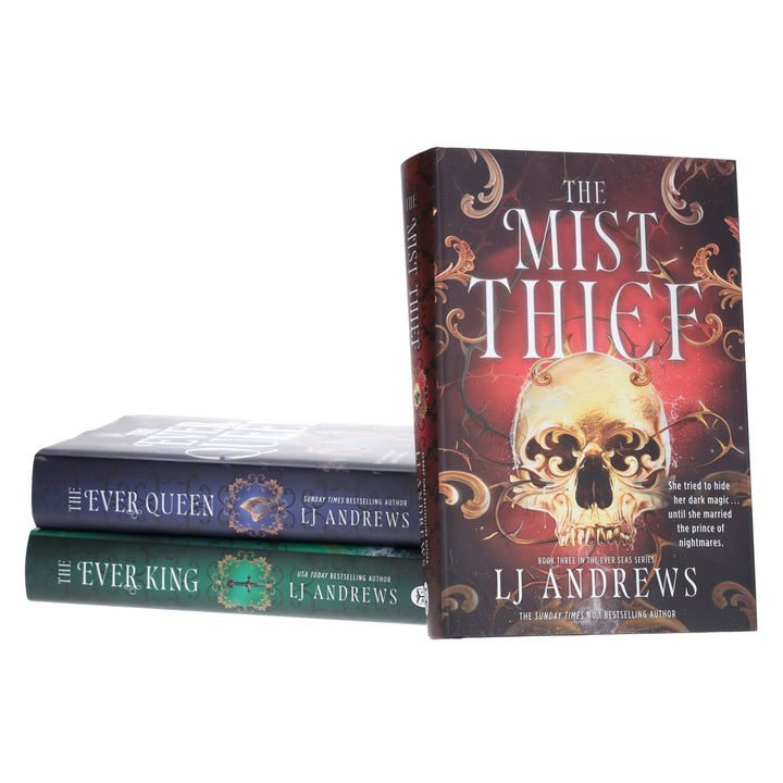 The Ever Seas Series by LJ Andrews 3 Books Collection Set - Fiction - Hardback