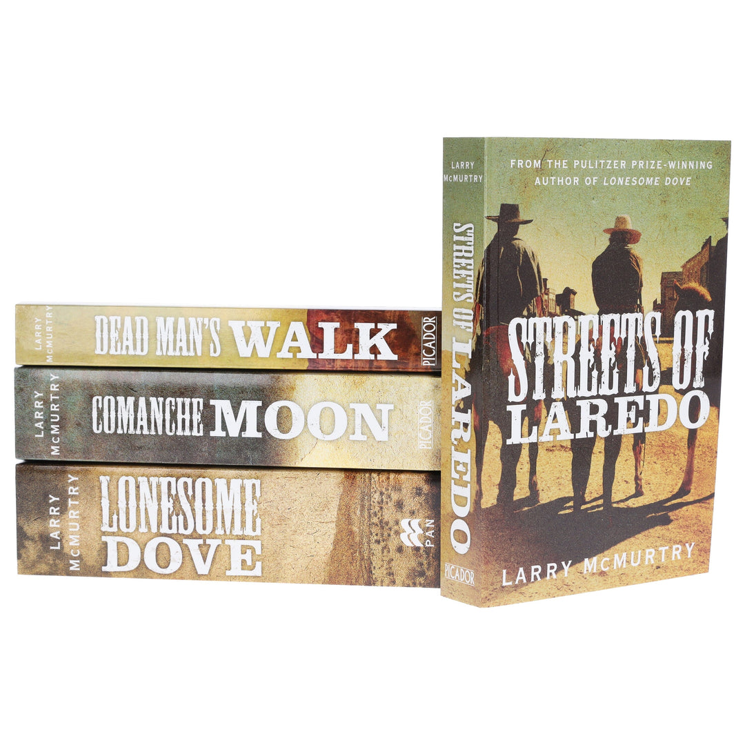 Lonesome Dove Series By Larry McMurtry 4 Books Collection - Fiction - Paperback