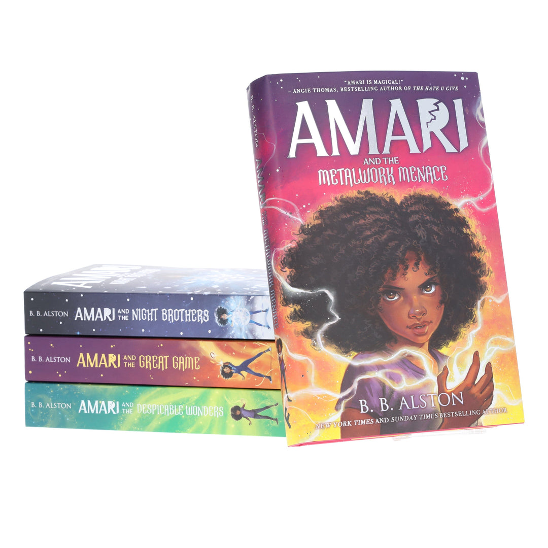 Amari and the Night Brothers Series by BB Alston 4 Books Collection Set - Ages 8-12 - Paperback/Hardback