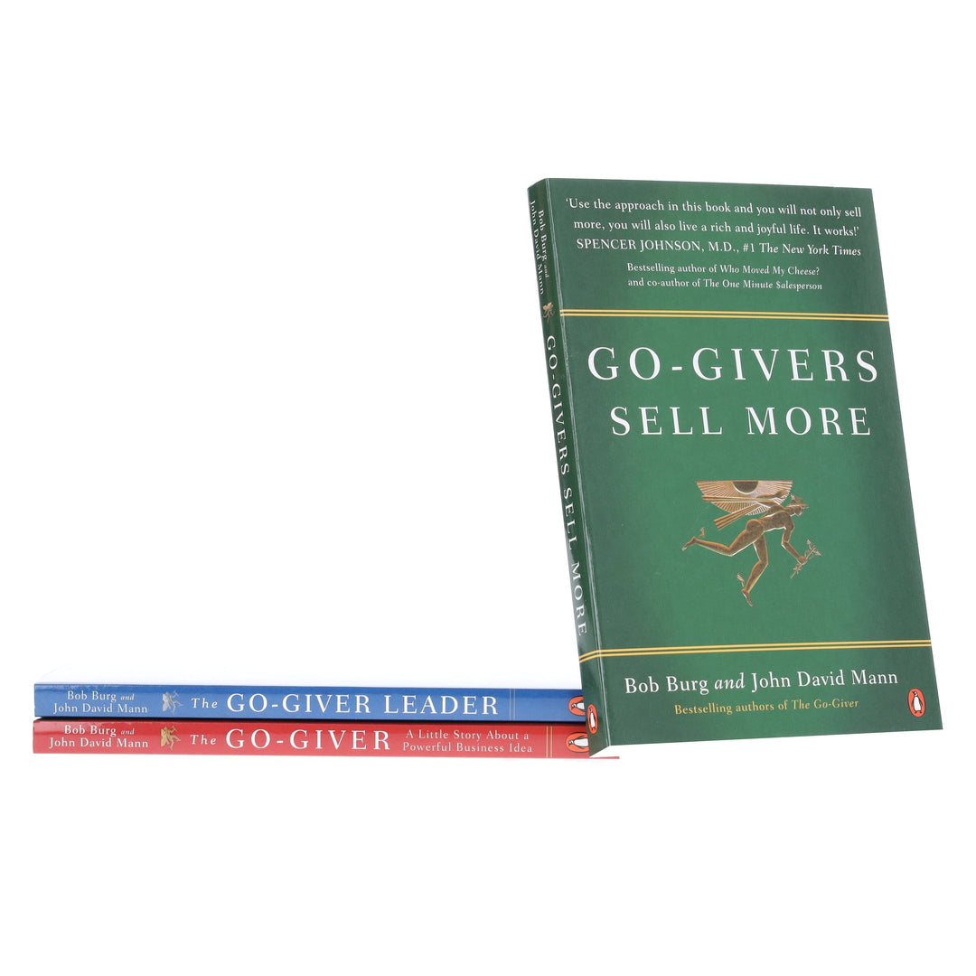 The Go-Giver Series by Bob Burg & John David Mann 3 Books Collection Set - Non Fiction - Paperback