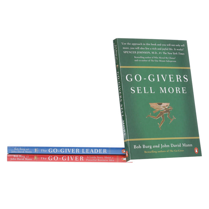 The Go-Giver Series by Bob Burg & John David Mann 3 Books Collection Set - Non Fiction - Paperback