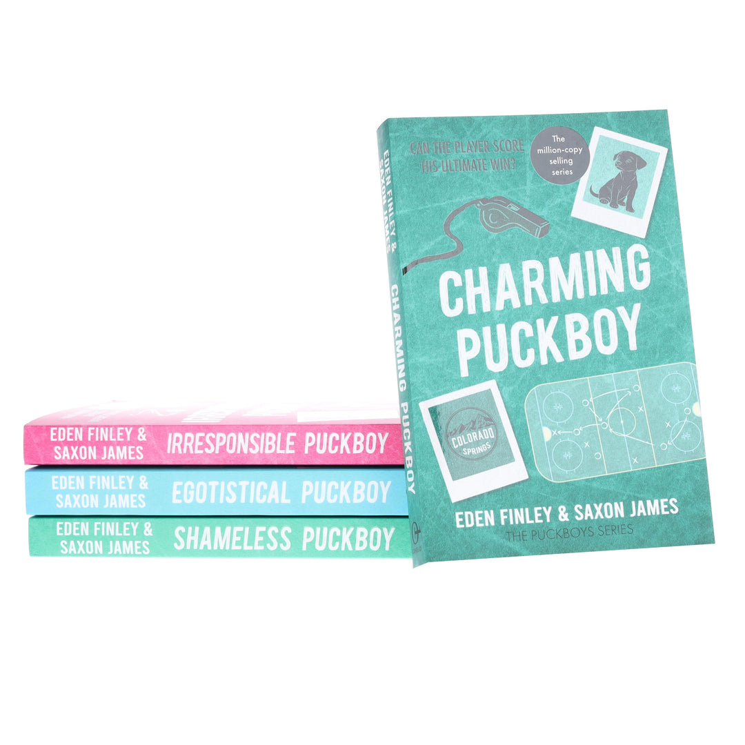 The Puckboys Series by Saxon James & Eden Finley 4 Books Collection Set - Fiction - Paperback