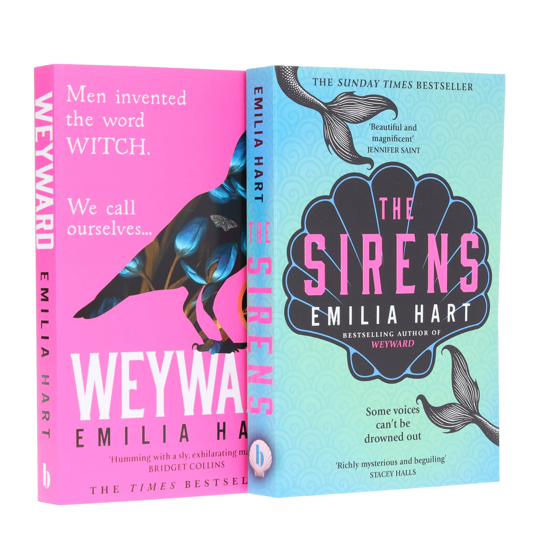Weyward & The Sirens By Emilia Hart: 2 Books Collection Set - Fiction - Paperback