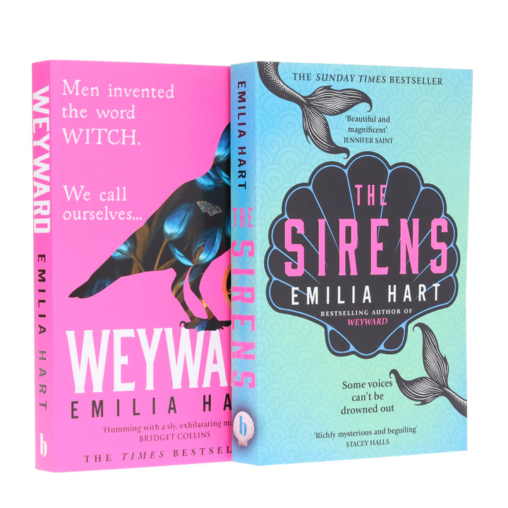 Weyward & The Sirens By Emilia Hart: 2 Books Collection Set - Fiction - Paperback