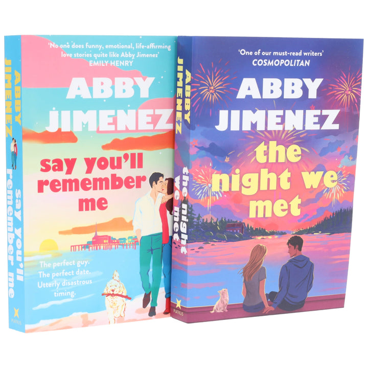 Abby Jimenez Collection (The Night We Met & Say You'll Remember Me) 2 Books Set - Fiction - Paperback