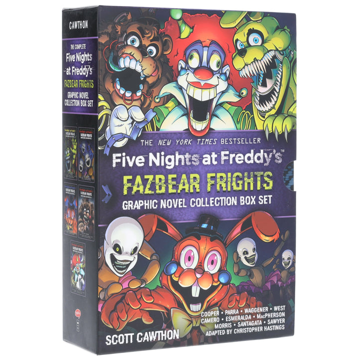 Five Nights at Freddy's: Fazbear Frights by Scott Cawthon 5 Graphic Novels Box Set - Ages 12+ - Paperback