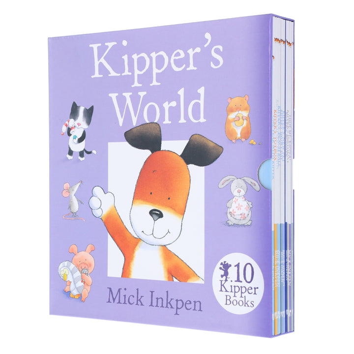 Kipper's World Collection by Mick Inkpen (Kipper the Dog) 10 Books Box Set  - Ages 3-5 - Paperback