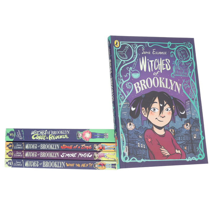 Witches of Brooklyn Graphic Novel Series by Sophie Escabasse 5 Books Collection Set - Ages 7-14 - Paperback