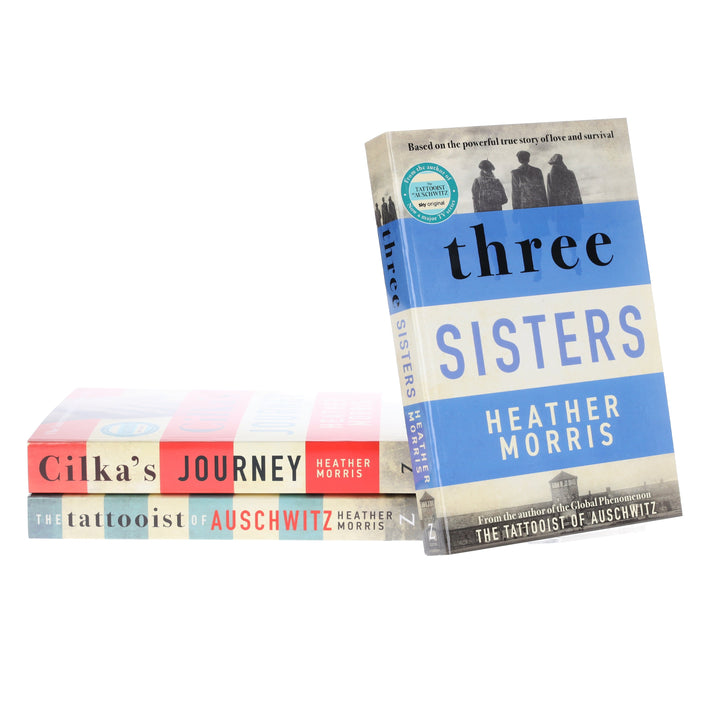 The Tattooist of Auschwitz By Heather Morris 3 Books Collection Set - Fiction - Paperback