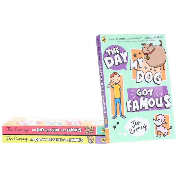 The Famous Series by Jen Carney 3 Books Collection Set - Ages 8+ - Paperback
