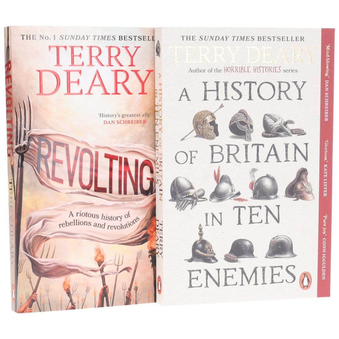 Terry Deary Collection 2 Books Set - Non Fiction - Paperback
