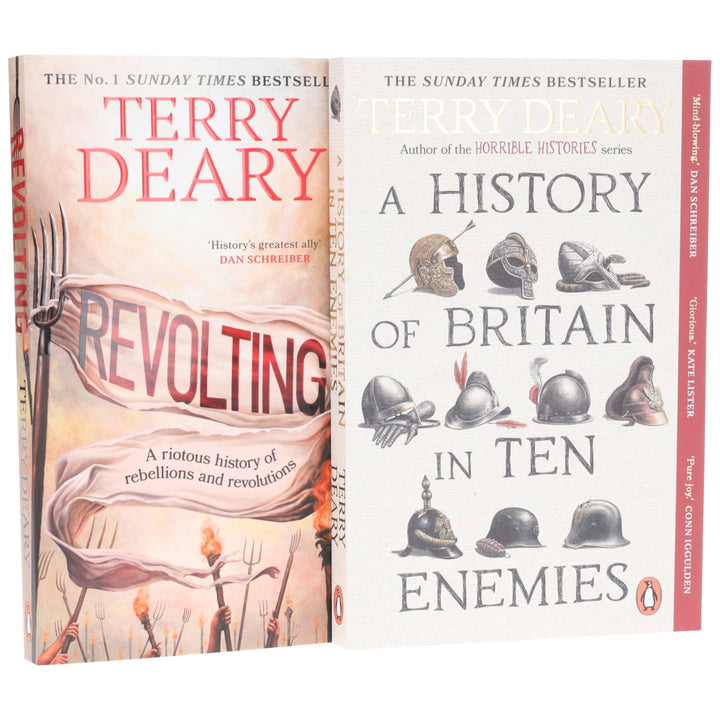 Terry Deary Collection 2 Books Set - Non Fiction - Paperback