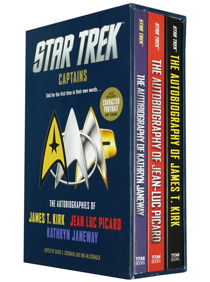 Star Trek Captains The Autobiographies: 3 Books Collection Box Set - Fiction - Paperback