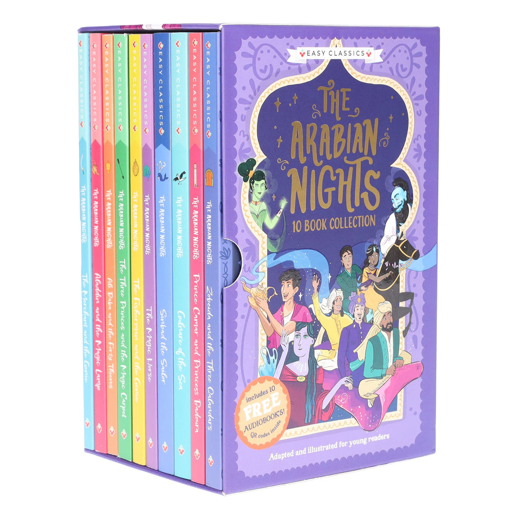 The Arabian Nights Series (Easy Classics) 10 Books Collection Box