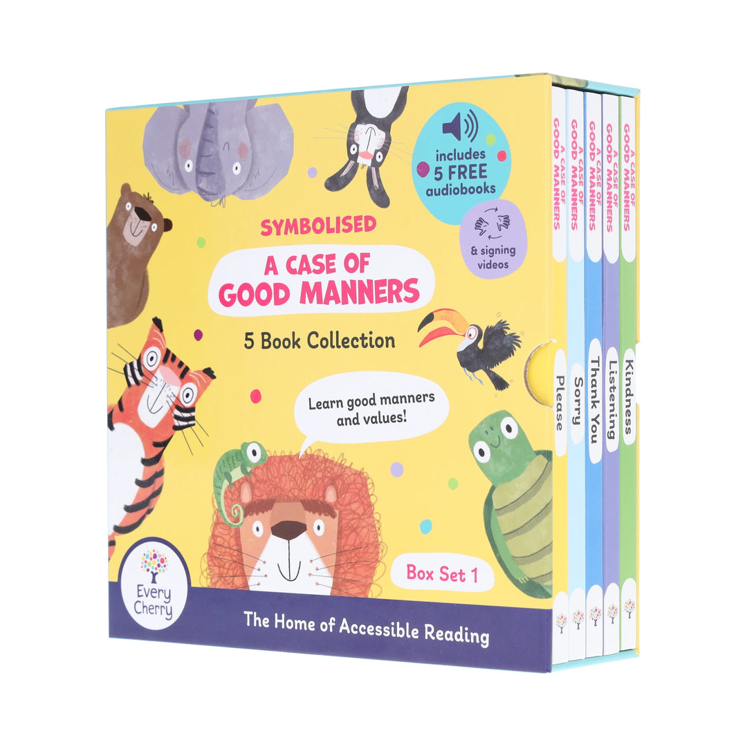 A Case of Good Manners: Symbolised 5 Books Collection Box Set With Free Audio - Ages 5-7 - Board Book