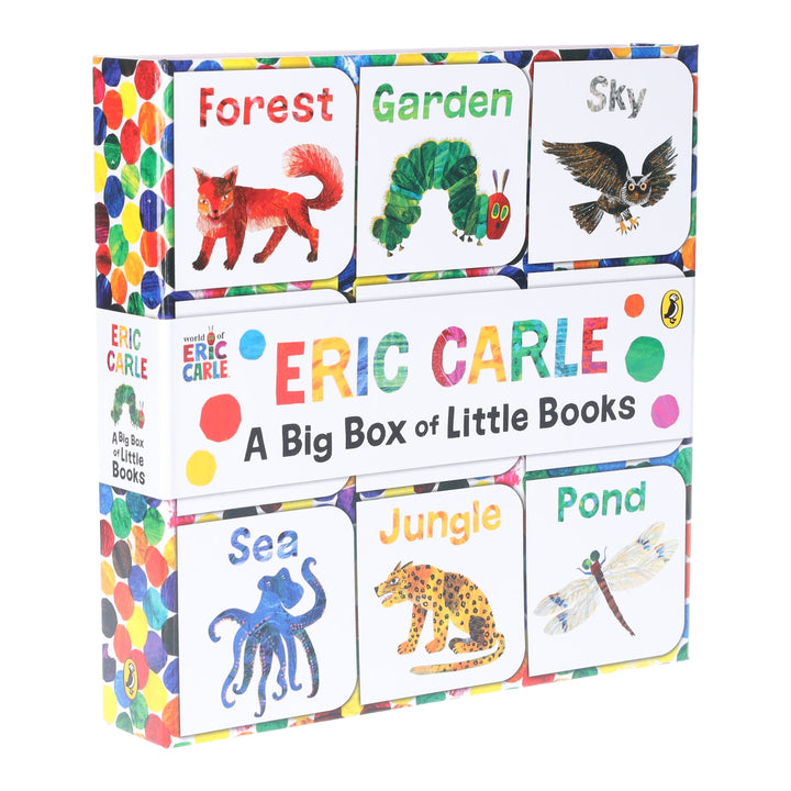 The World of Eric Carle: Big Box of Little Books By Eric Hill 9 Books Collection Set - Ages 0-3 - Board Books