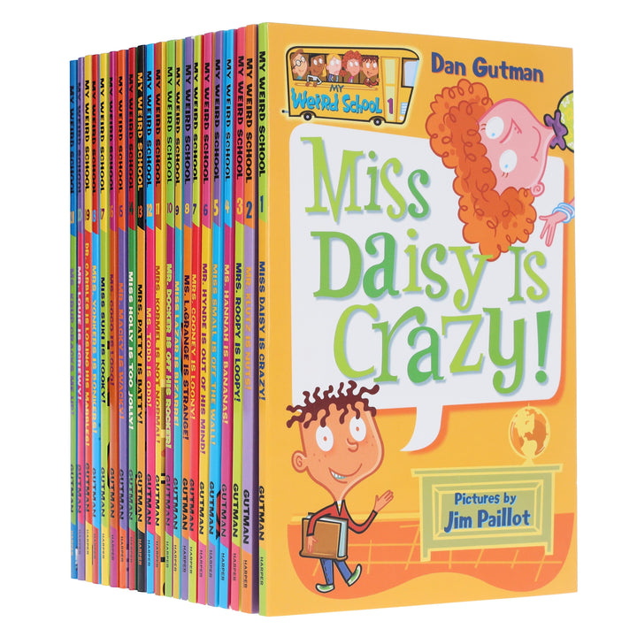 My Weird School 21 Books Box Set By Dan Gutman - Ages 6-10 - Paperback