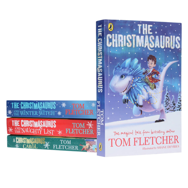 The Christmasaurus Collection by Tom Fletcher Illustrated 4 Books Set - Ages 6+ - Paperback