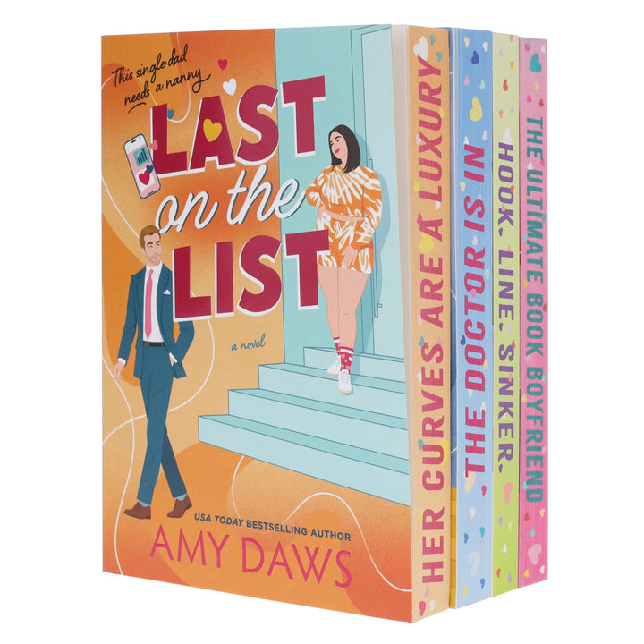 Wait With Me Series by Amy Daws 4 Book Sprayed Edges Collection Set - Fiction - Paperback