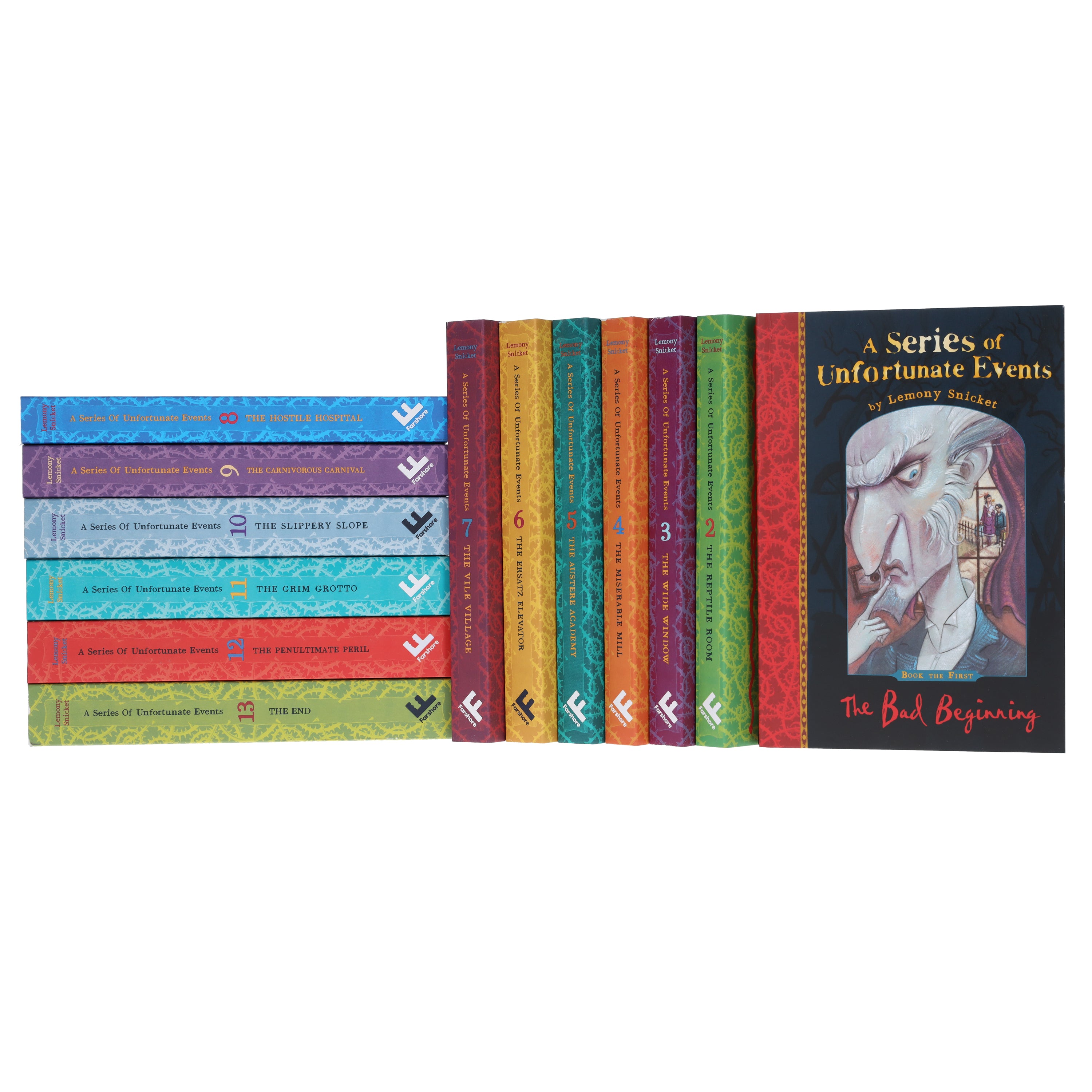 A Series of Unfortunate Events 13 Books Set – American Bookworm