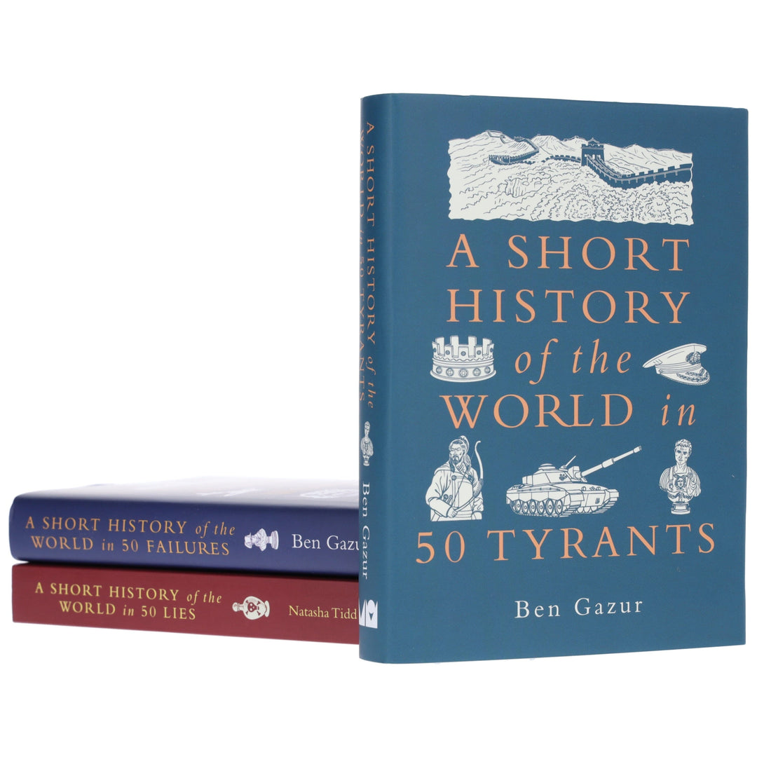 A Short History of the World Series by Ben Gazur & Natasha Tidd 3 Books Collection Set - Non Fiction - Paperback/Hardback