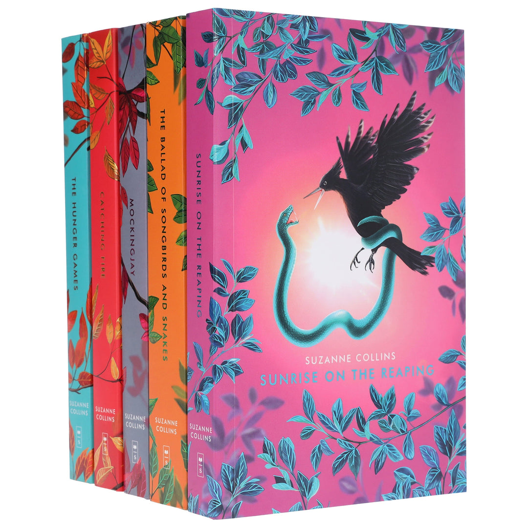 The Deluxe Hunger Games Collection by Suzanne Collins 5 Books Box Set - Ages 13+ - Paperback (Patterned Edge)