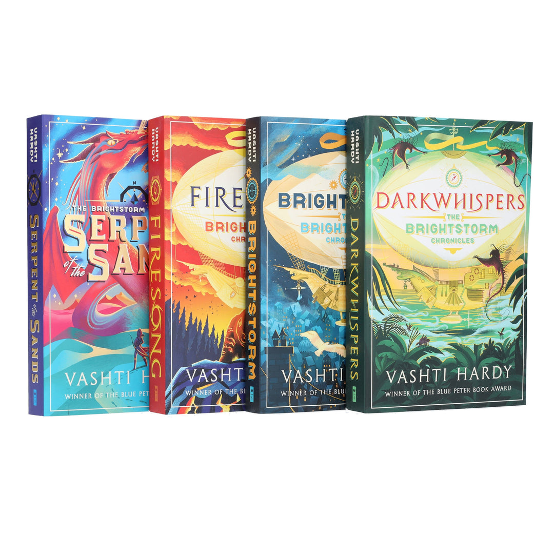 The Brightstorm Chronicles Series By Vashti Hardy 4 Books Collection Set - Ages 8-12 - Paperback