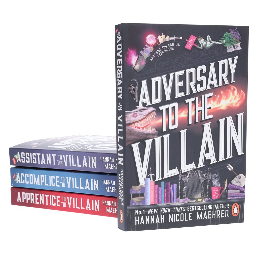 Assistant and the Villain Series By Hannah Nicole Maehrer 4 Books Collection Set - Fiction - Paperback